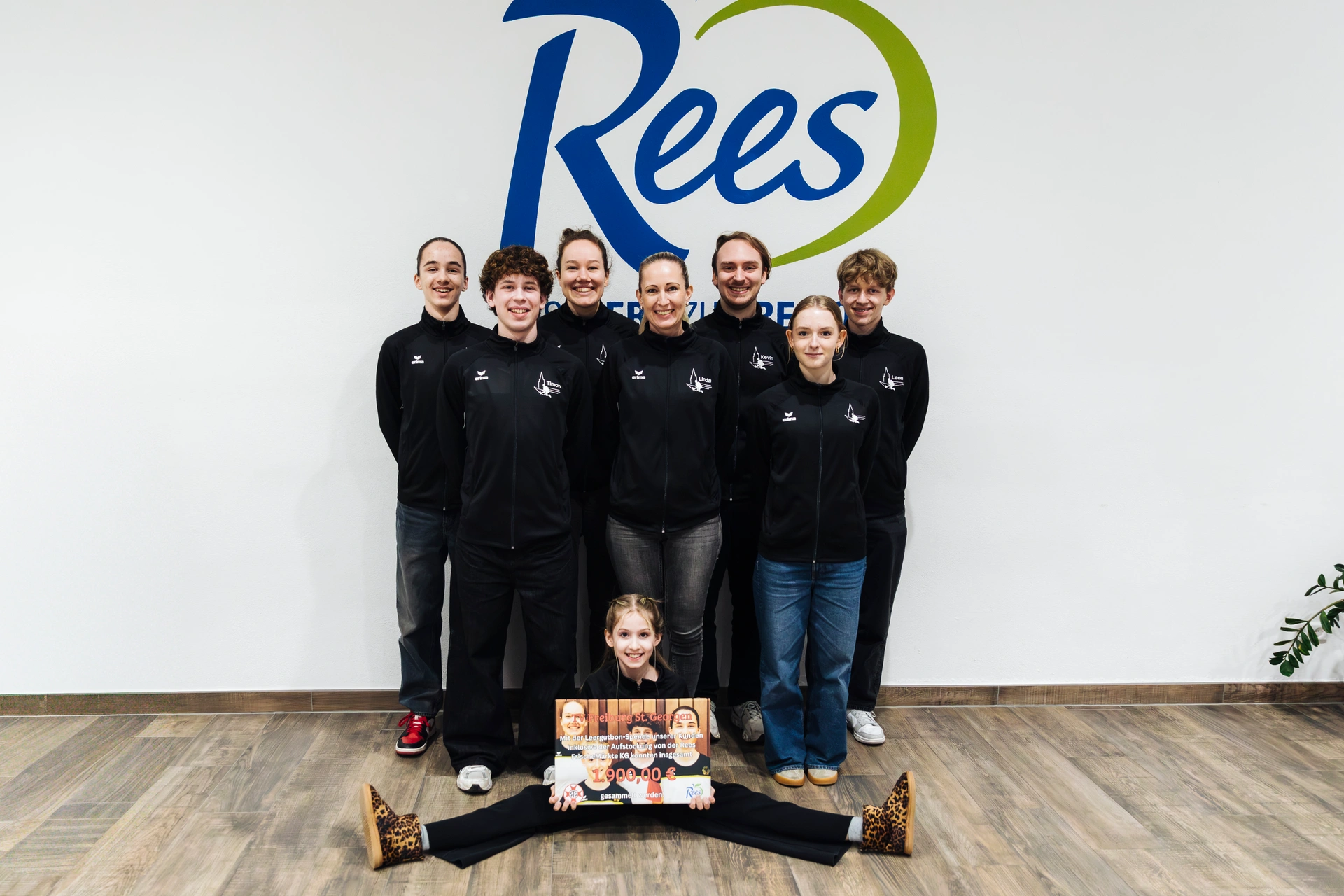 Herzlichen Dank an EDEKA Rees und alle EDEKA-Kundinnen und -Kunden - 1.900 € für unsere Rope Skipping Abteilung - Image 1