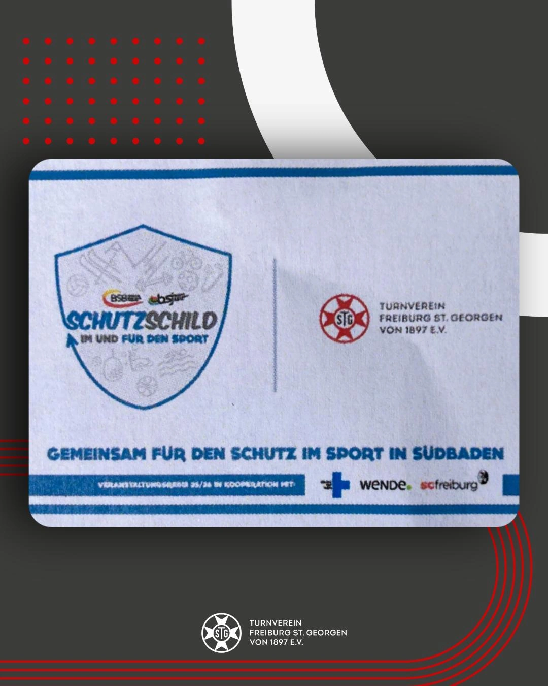 Schutzschild im und für den Sport