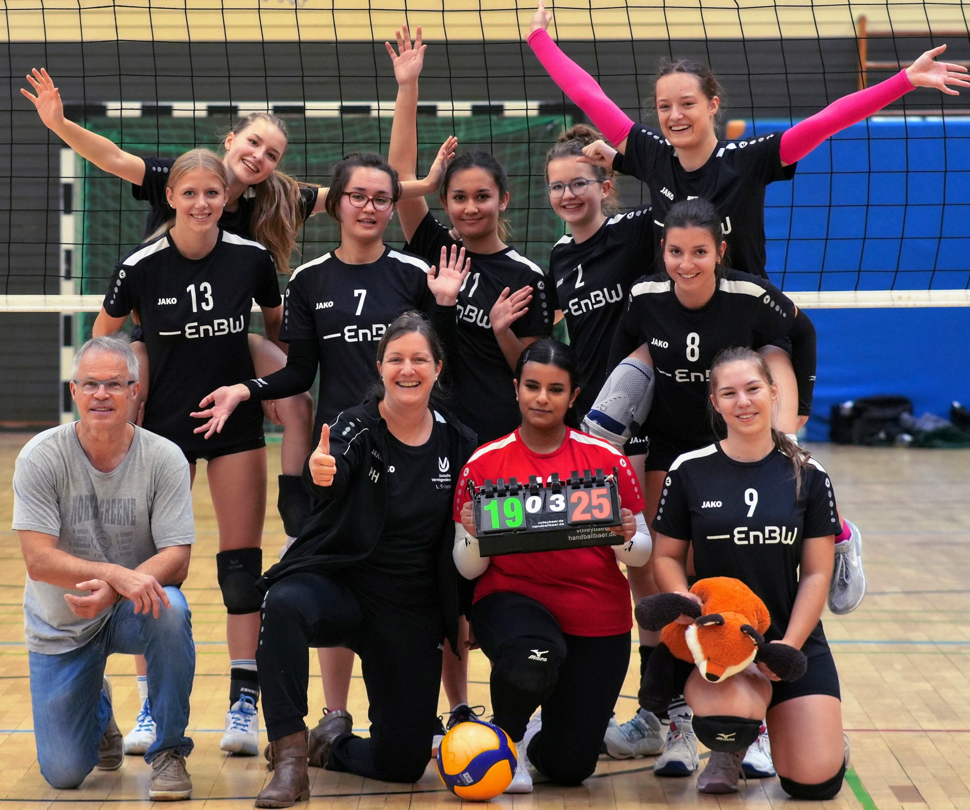 Damen 3 nach 2 Spieltagen Tabellenführer